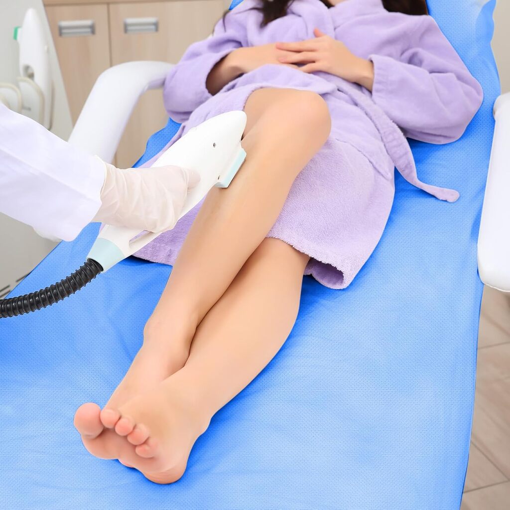 ТНТ еднократни чаршафи на ролка 60 см x 50 м / Син [7]