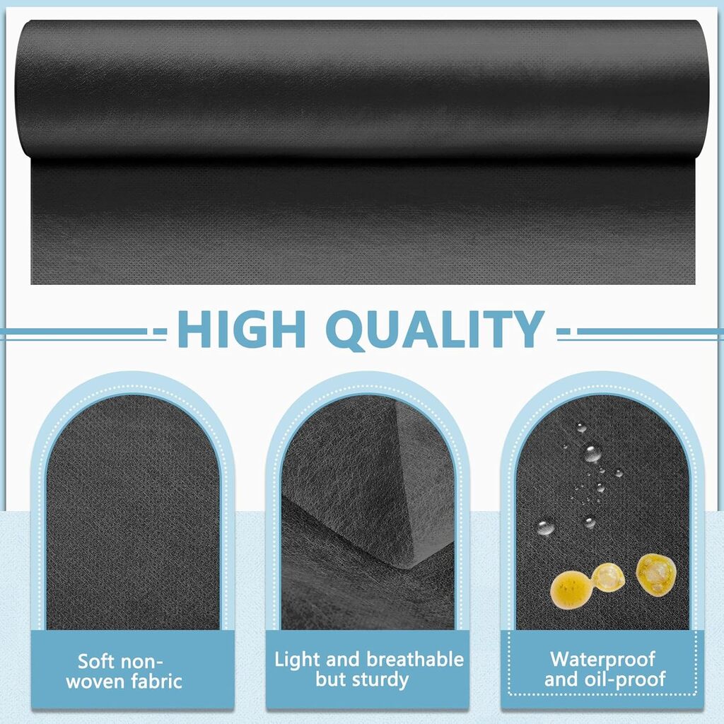 ТНТ еднократни чаршафи на ролка 60 см x 50 м / Черен [4]