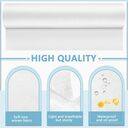 ТНТ еднократни чаршафи на ролка 60 см x 50 м / Бял [4]