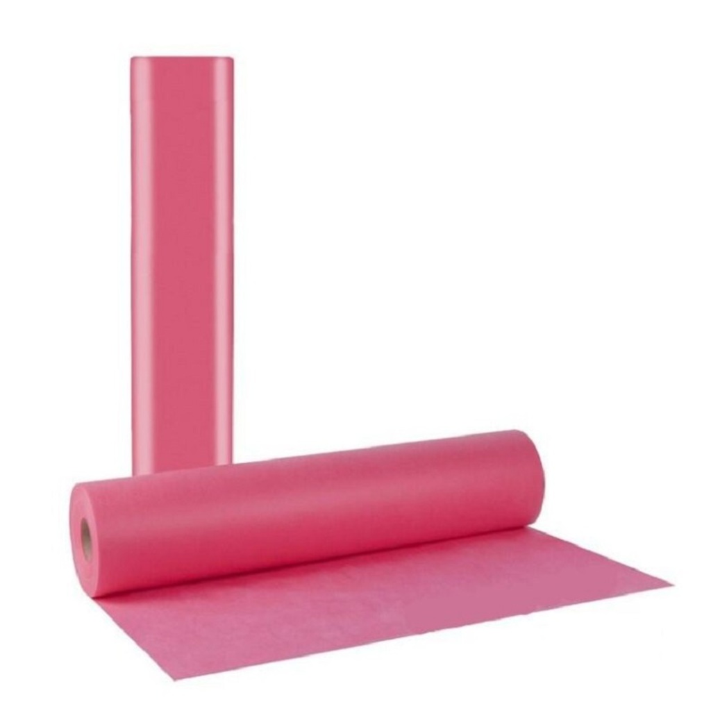 ТНТ еднократни чаршафи на ролка 60 см x 50 м / Розов [1]
