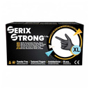 Черни плътни нитрилни ръкавици Serix Strong 6 гр. [1]