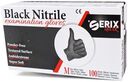Черни нитрилни ръкавици Serix [2]