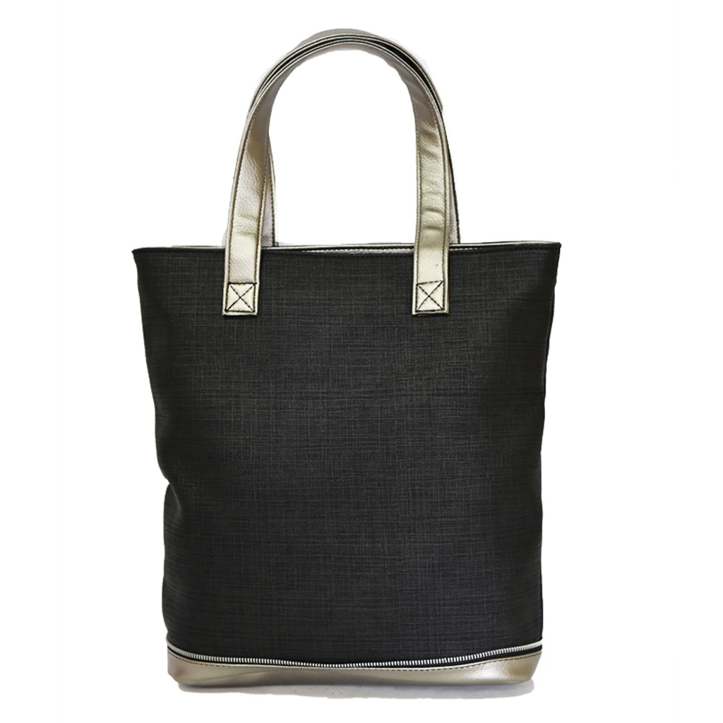 Дамска чанта тип торба сребро [2]