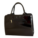 Черна Дамска Чанта Лак [2]